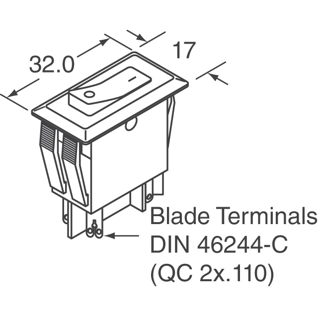 1410-F110-P1F1-W14Q-2A E-T-A Disyuntores